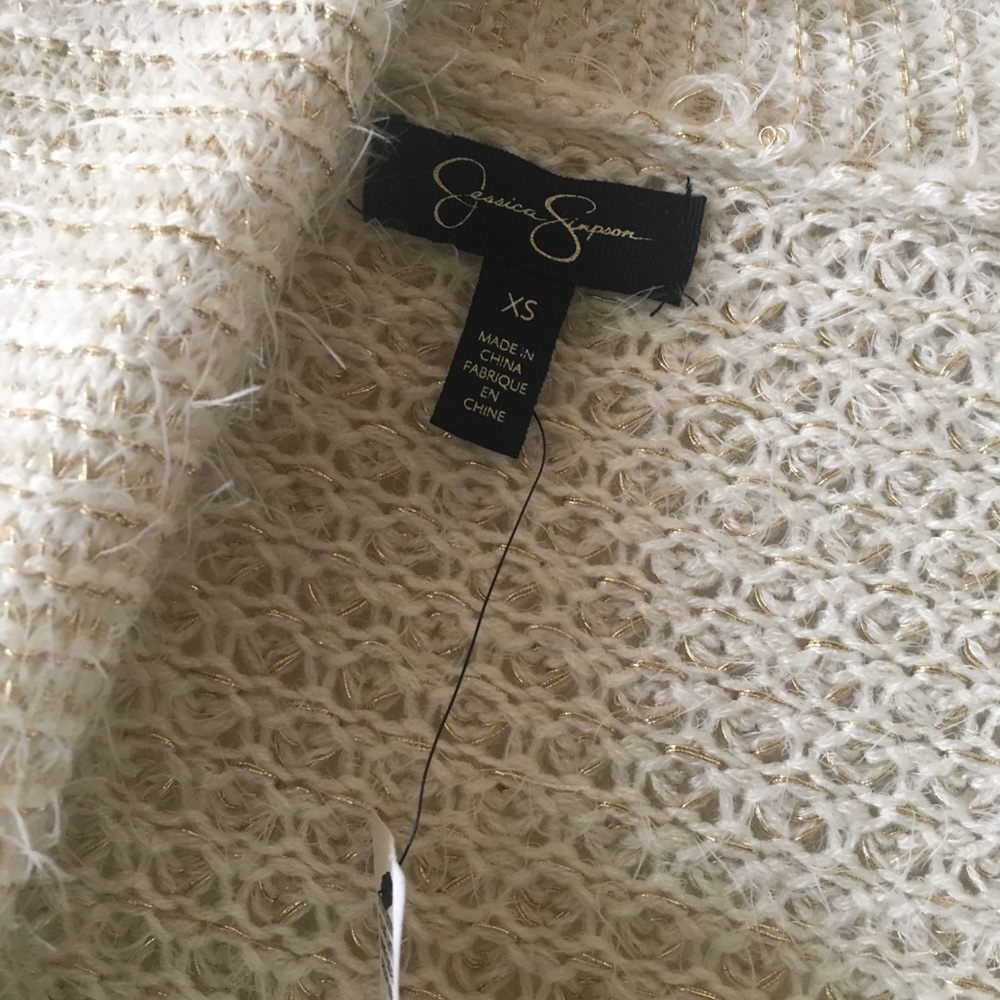 Cream / gold Cardigan - Picture 3 of 3